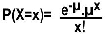 détermination de la probabilité P(X=x)