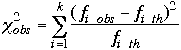 Formule de calcul de statistique